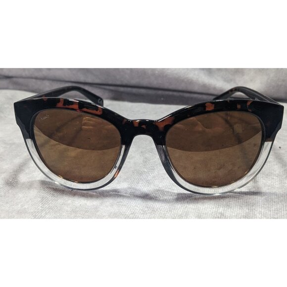 Arrecife Beachwear Tortoise And Clear Two Tone Retro Sunglasses - Picture 1 of 7